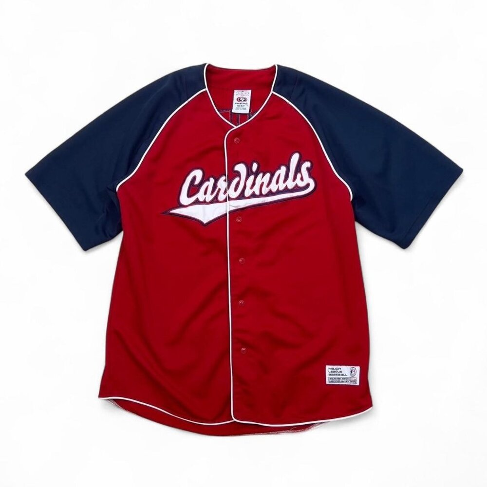 Scott Rolen #27 St. Louis Cardinals MLB Men’s Jersey Button‎ Up XL 2000s